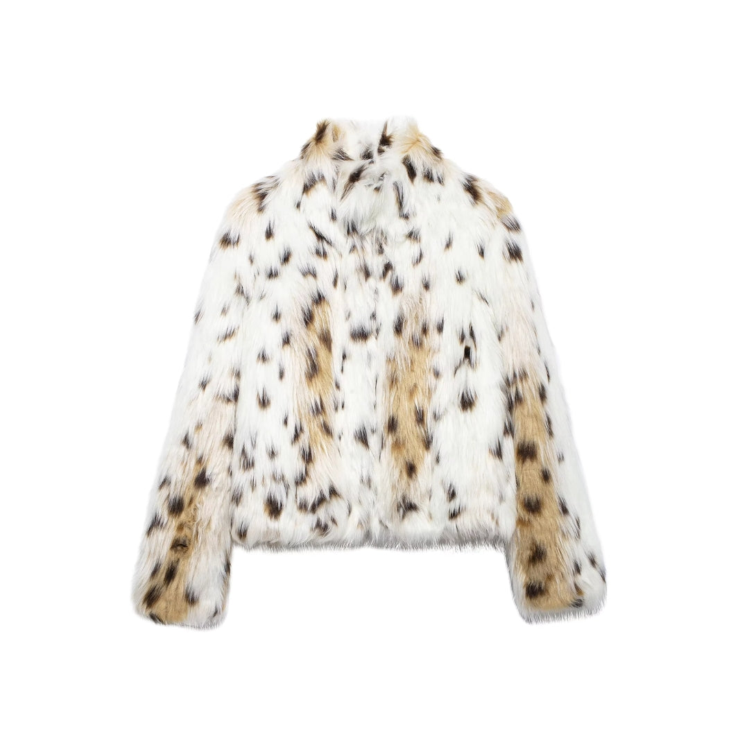 Etoile Dupont™ | VESTE EN FOURRURE DE LEOPARD