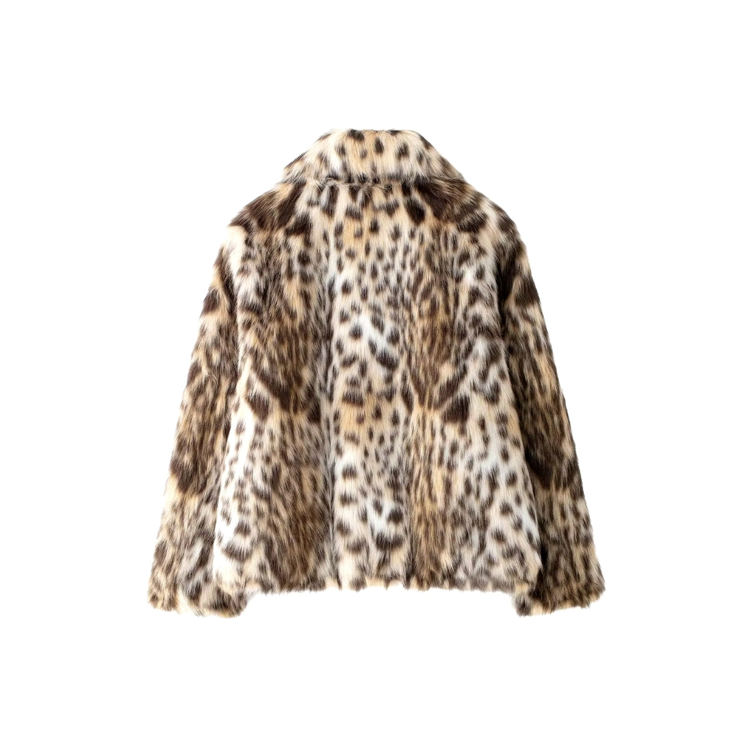 Etoile Dupont™ | VESTE EN FOURRURE DE LEOPARD