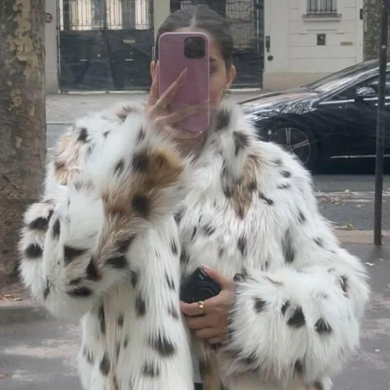 Etoile Dupont™ | VESTE EN FOURRURE DE LEOPARD