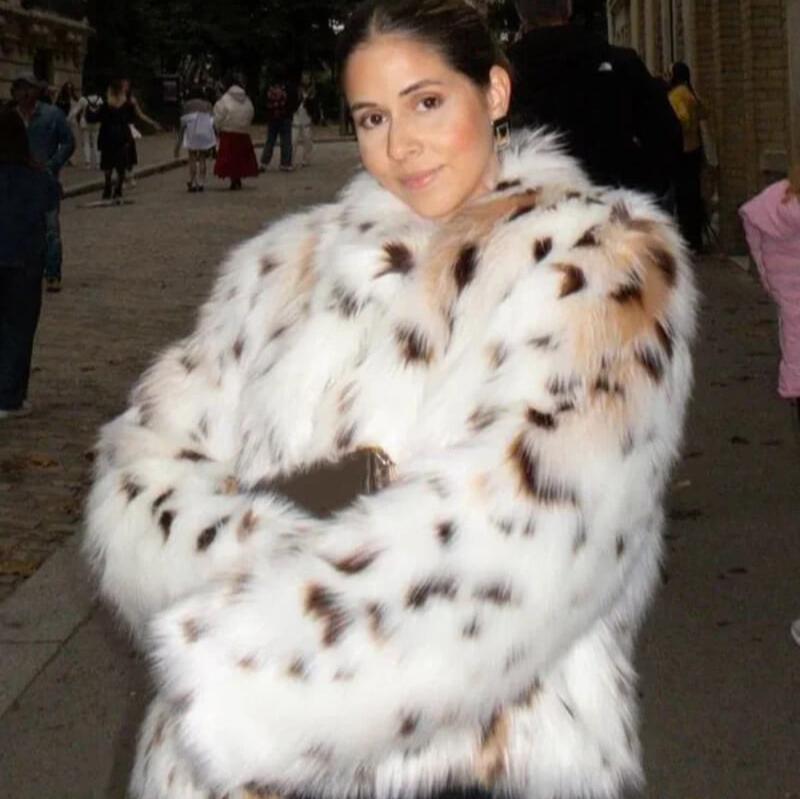 Etoile Dupont™ | VESTE EN FOURRURE DE LEOPARD