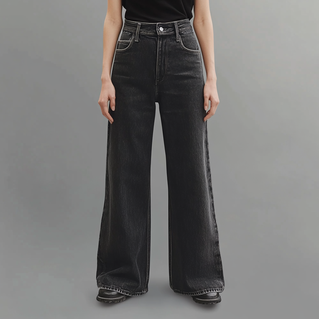 Étoile Dupont™ | Jean Noir Évasé